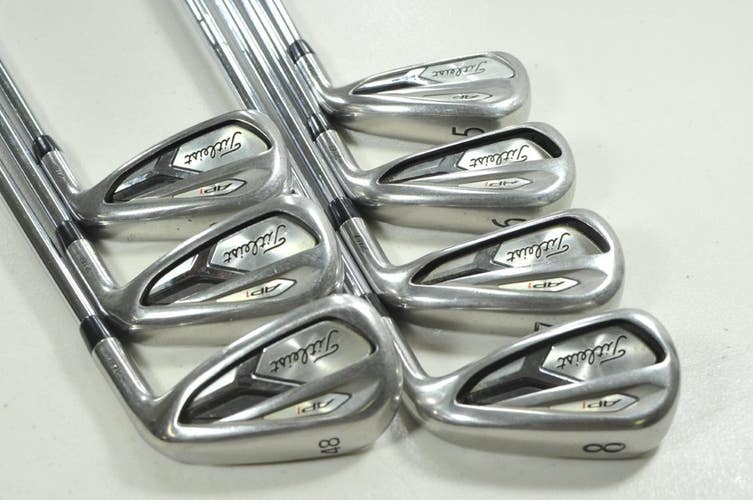 Titleist 718 AP1 5-PW,48* Iron Set Regular Flex RH NS Pro Modus3 Steel # 207229