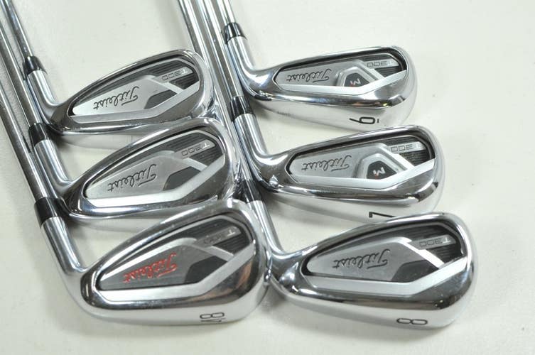 Titleist T300 2021 6-PW,48* Iron Set Regular Flex RH AMT Red R300 Steel # 207196