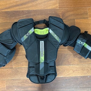 Large/Extra Large Warrior RITUAL X4 E Goalie Chest Protector (Used)