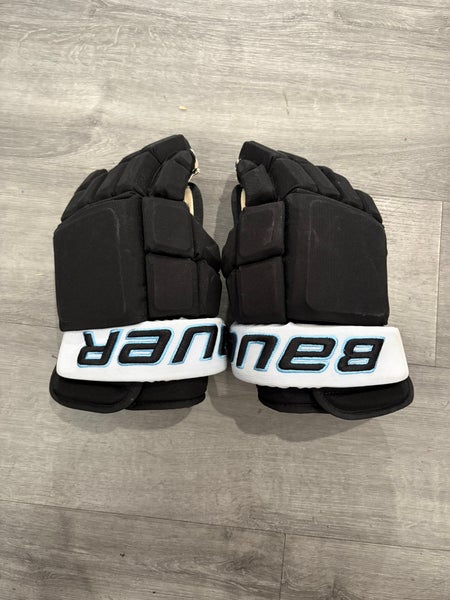 Utah Hockey Club Bauer Pro Series Gloves 13" Pro Stock (Used)