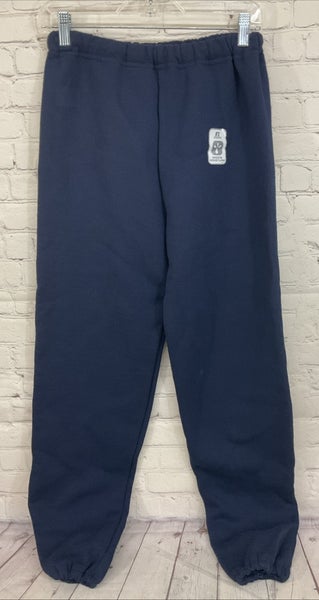 Russell Athletic 99609B0 Youth NuBlend Heavyweight Sweatpants Navy Blue XL