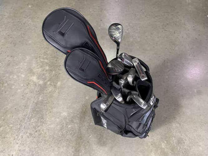 Cobra Air X 2023 Club Set Driver 3W 4H-5H 6-PW SW Putter Reg RH HC + Bag