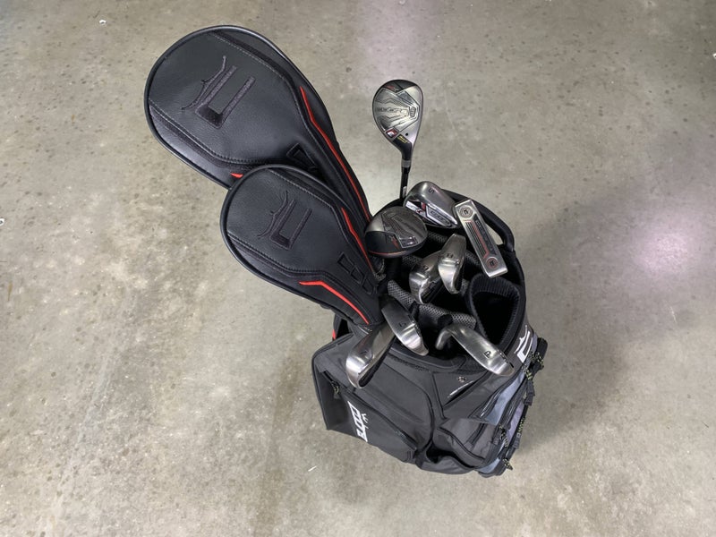 Cobra Air X 2023 Club Set Driver 3W 4H-5H 6-PW SW Putter Reg RH HC + Bag