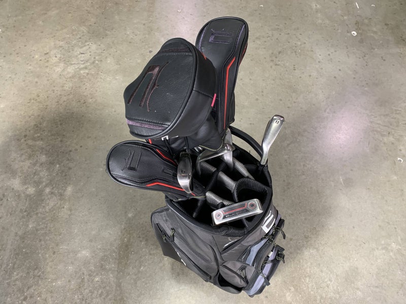 Cobra Air X 2023 Club Set Driver 3W 4H-5H 6-PW SW Putter Senior RH HC+Bag