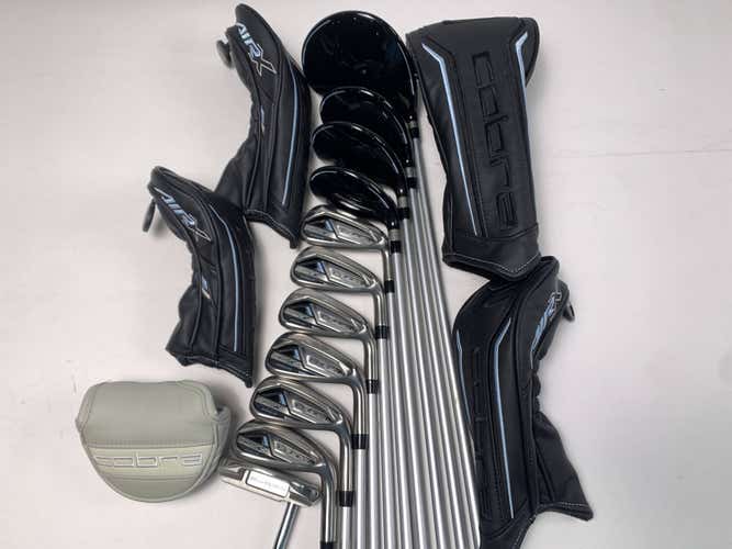 Cobra Air X Womens 2023 Club Set Driver 3W 5W 5H 6-PW SW Putter Ladies RH HC