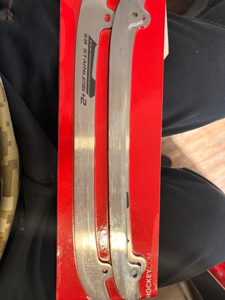 NEW CCM SB+ 4.0 Stainless Steel Runners +2 - Senior 3360 - size 287