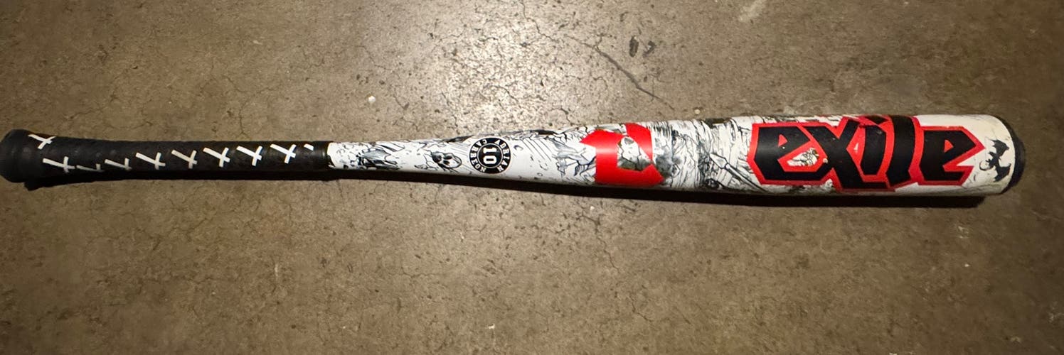 2026 DeMarini Exile Alloy BBCOR Certified Bat (-3) 29.5 oz 32.5" (Used)