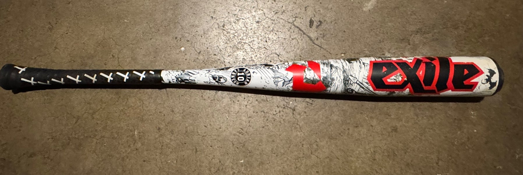 2026 DeMarini Exile Alloy BBCOR Certified Bat (-3) 29.5 oz 32.5" (Used)