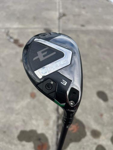 Callaway Elyte 3 Hybrid 19 MMT 80 Extra Stiff Flex 40.25 +HC NEAR MINT