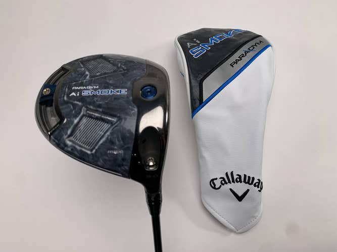 Callaway Paradym Ai Smoke Max Driver 9* Denali Black 6.0 60g Stiff RH HC