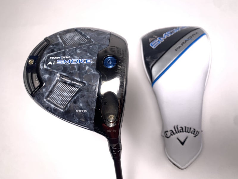Callaway Paradym Ai Smoke Max Driver 9* Tensei Blue AV Series Xlink Stiff RH HC