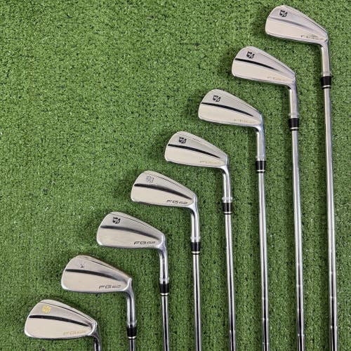 Wilson Staff FG-62 Blade Iron Set 3-PW KBS Tour Extra Stiff X Flex +1/2 Long
