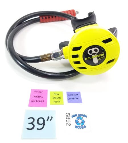US Divers - Aqua Lung Conshelf Octo Octopus 2nd Stage Scuba Dive Regulator #5892