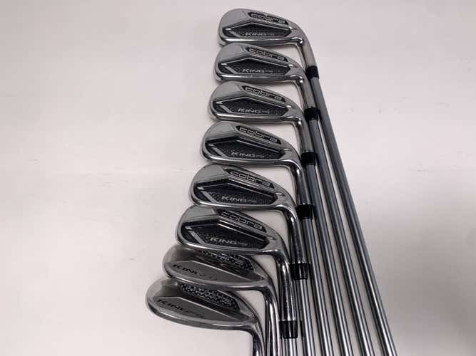 Cobra KING F8 Iron Set 5-PW+GW+LW Aldila Rogue Pro 65g Senior Graphite Mens RH