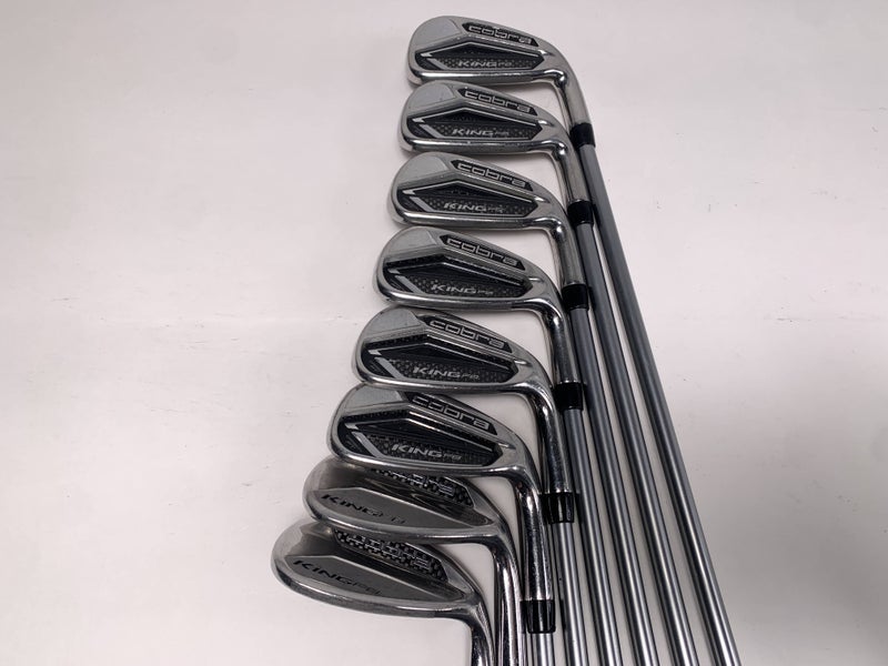 Cobra KING F8 Iron Set 5-PW+GW+LW Aldila Rogue Pro 65g Senior Graphite Mens RH