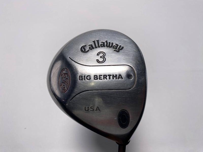 Callaway S2H2 Big Bertha 3 Fairway Wood 15* Regular Graphite Mens RH