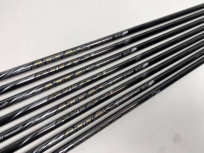 UST Mamiya ATTAS Speed Series Senior Set of 8 Iron Shafts 34''-37.25'' - 0.355