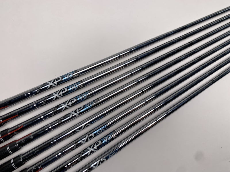 True Temper XP 90 R300 Reg. Iron Set of 8 Shafts4-AW 34.5''-37.5'' Pull 0.355