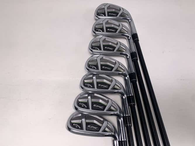 Callaway Epic Iron Set 5-PW+GW UST Mamiya Recoil ES 760 F3 Regular RH