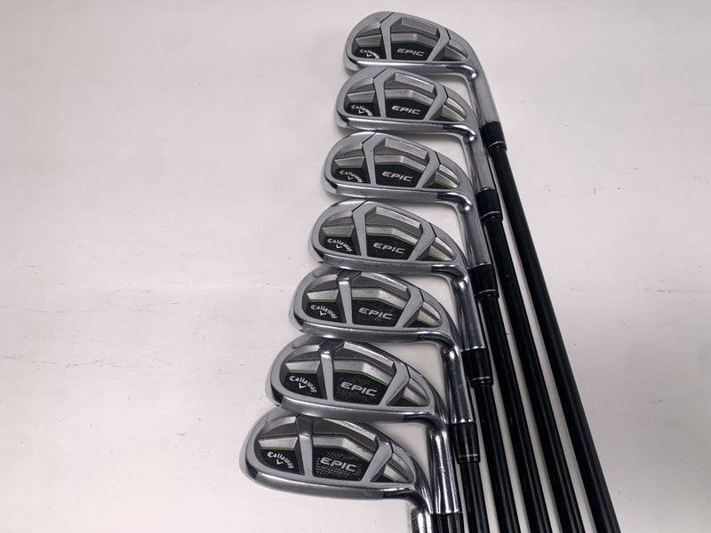Callaway Epic Iron Set 5-PW+GW UST Mamiya Recoil ES 760 F3 Regular RH