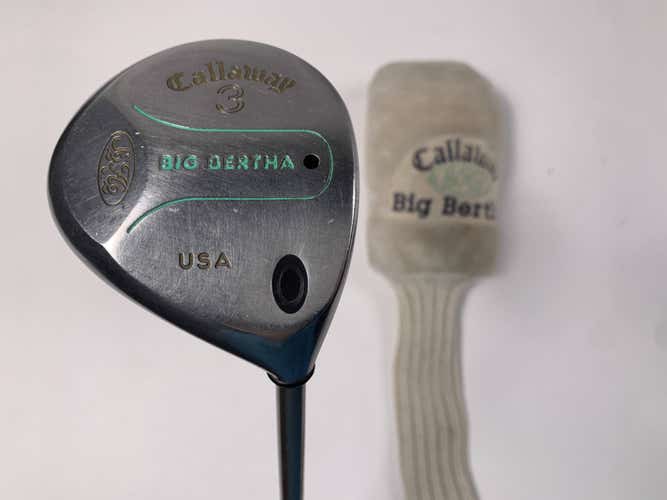 Callaway Big Bertha S2H2 3 Fairway Wood 15* Ladies Graphite Womens RH HC