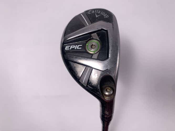 Callaway Epic 4 Hybrid 23* UST Mamiya Recoil ES 780 F3 Stiff Graphite Mens RH