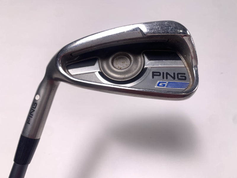Ping G Single 4 Iron White Dot 3* Up CFS 70 Regular Graphite Mens LH