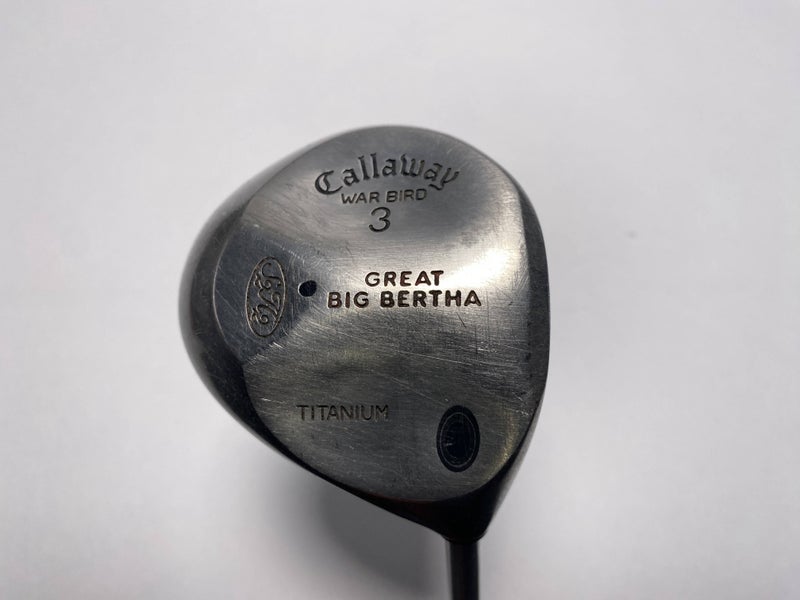 Callaway Big Bertha Warbird 3 Fairway Wood 15* BB UL Firm Graphite Mens RH