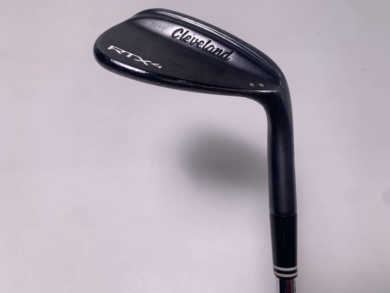 Cleveland RTX 4 Black Satin Gap Wedge GW 52* 10 DG S400 Tour Issue Stiff Mens RH