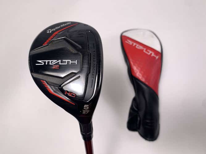 TaylorMade Stealth 2 HD 5 Hybrid 27* Fujikura Speeder NX 50g Senior RH HC