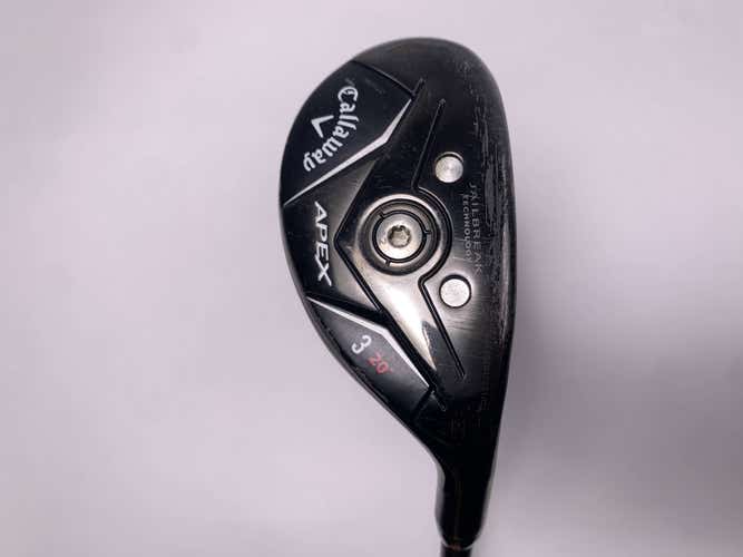 Callaway Apex 19 3 Hybrid 20* Aldila Tour ATX105H-2.0 Extra Stiff Mens RH