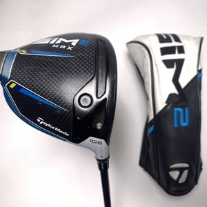 TaylorMade SIM2 MAX Driver 10.5* Fujikura Ventus Blue 5-S Stiff Mens RH HC