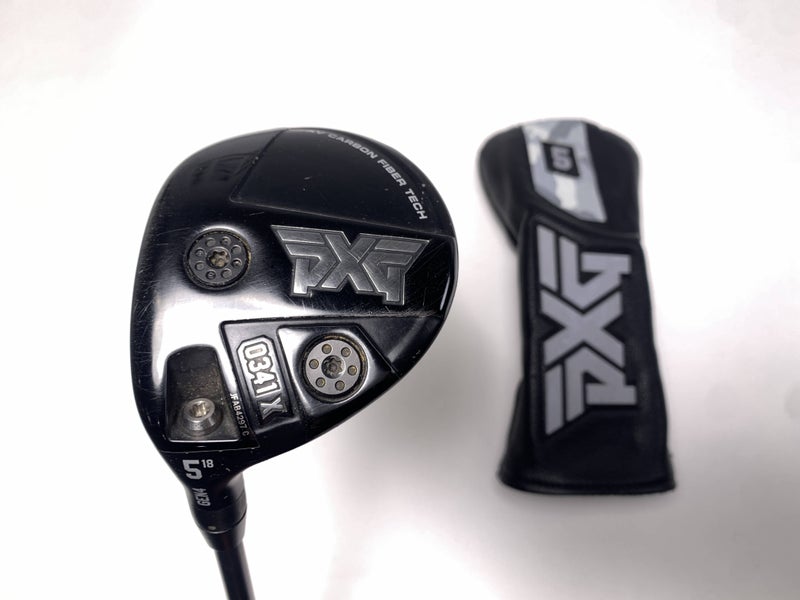 PXG 0341 X GEN4 5 Fairway Wood 18* HZRDUS Smoke 6.5 70g Extra Stiff Mens LH