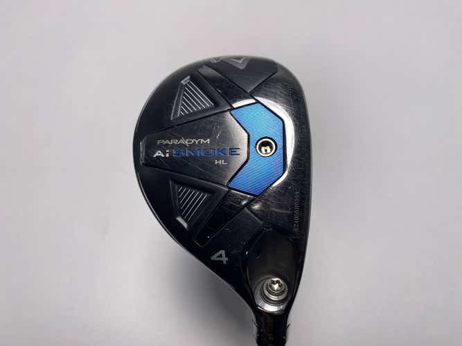 Callaway Paradym Ai Smoke HL 4 Hybrid 21* Project X Cypher Sixty 5.5 Mens RH
