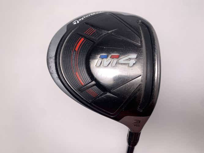 TaylorMade M4 3 Fairway Wood 15* Graphite Design Tour AD VR-4 R2 Regular Mens RH