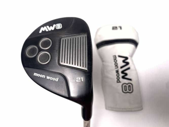 Moon Wood MW8 7 Fairway Wood 21* MW8 Senior Graphite Mens RH HC