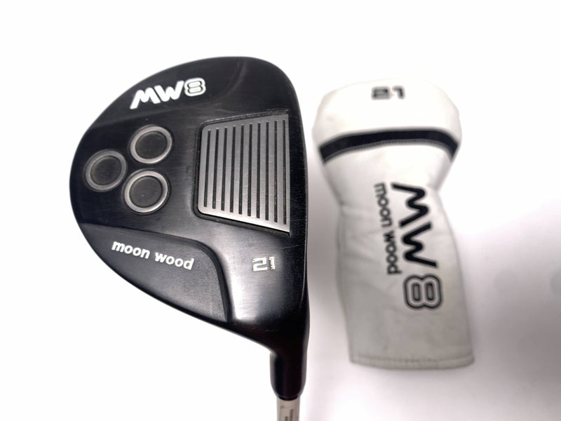 Moon Wood MW8 7 Fairway Wood 21* MW8 Senior Graphite Mens RH HC