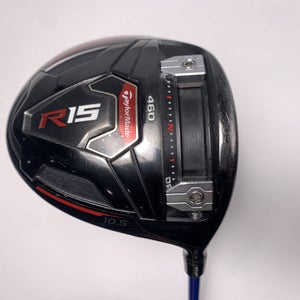 TaylorMade R15 Black Driver 10.5* Grafalloy ProLaunch Blue 65g Regular Mens RH