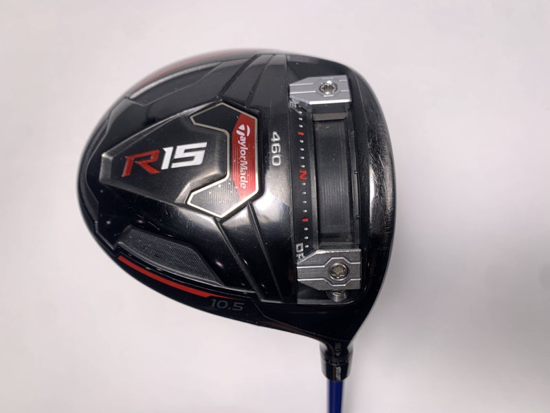 TaylorMade R15 Black Driver 10.5* Grafalloy ProLaunch Blue 65g Regular Mens RH