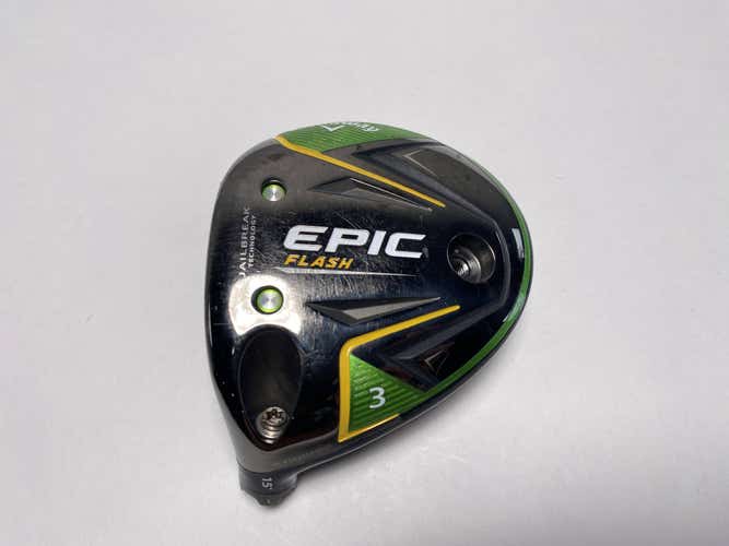 Callaway EPIC Flash 3 Tour Issue Fairway Wood 15* HEAD ONLY Mens LH