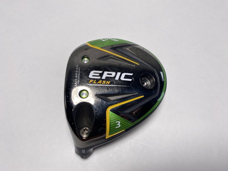 Callaway EPIC Flash 3 Tour Issue Fairway Wood 15* HEAD ONLY Mens LH