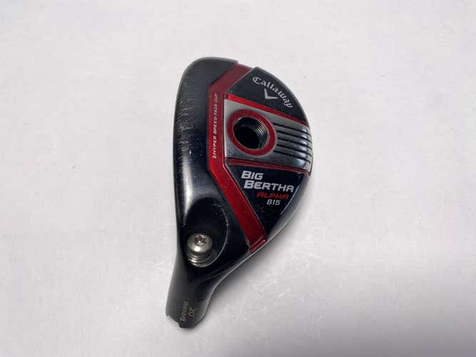 Callaway Big Bertha Alpha 815 3 Tour Issue Hybrid 20* HEAD ONLY Mens LH