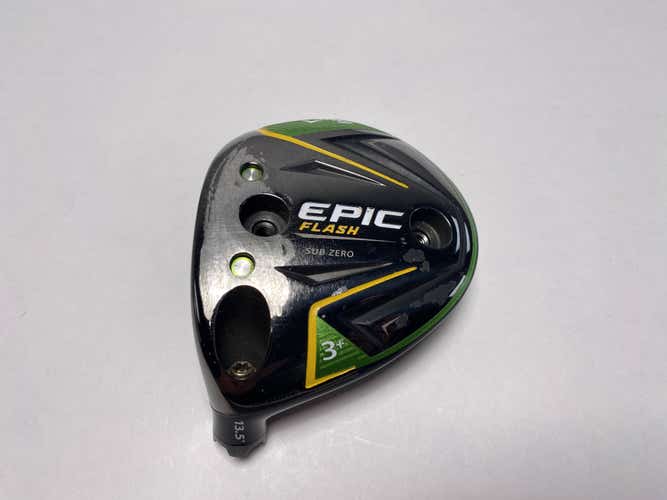 Callaway EPIC Flash Sub Zero  3+ Tour Issue Fairway Wood 13.5* HEAD ONLY Mens LH