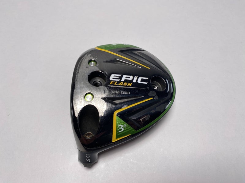 Callaway EPIC Flash Sub Zero 3+ Tour Issue Fairway Wood 13.5* HEAD ONLY Mens LH