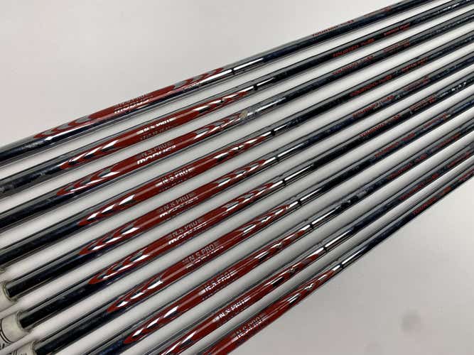 Nippon  Pro Modus 3 120g Stiff Iron Set of 10 Shafts 34.5''-38.5''- Pull 0.355