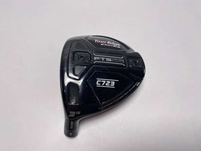 Tour Edge Exotics C723 3 Fairway Wood 15* HEAD ONLY Mens LH