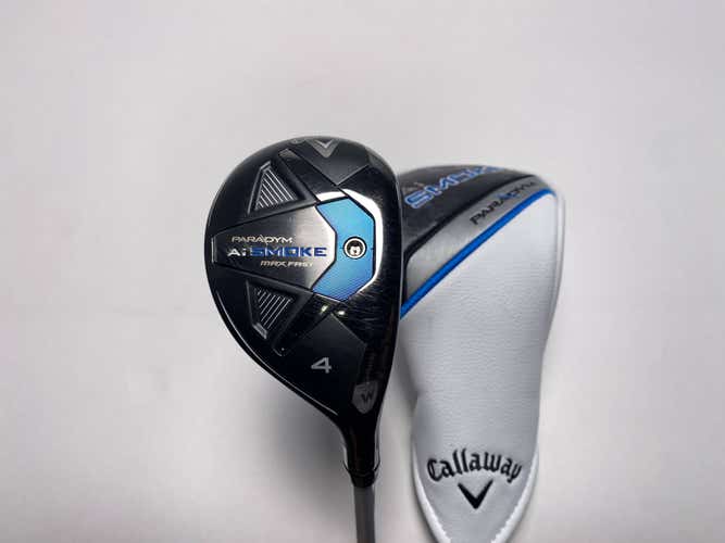 Callaway Paradym Ai Smoke Max Fast 4 Hybrid 21* Eldio 40g Ladies RH HC