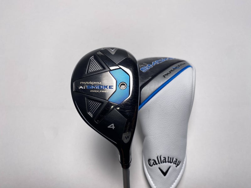 Callaway Paradym Ai Smoke Max Fast 4 Hybrid 21* Eldio 40g Ladies RH HC