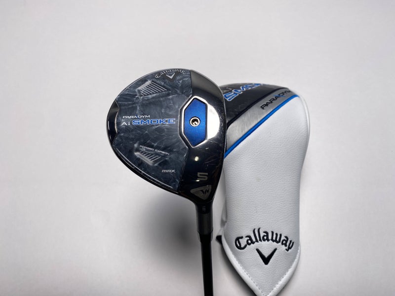 Callaway Paradym Ai Smoke Max 5 Fairway Wood 18* Tensei Blue 65g Mens RH HC