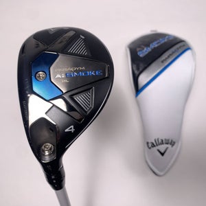 Callaway Paradym Ai Smoke HL 4 Hybrid 21* Eldio 40g Ladies Graphite Womens LH HC
